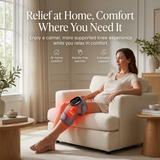 Designed to deliver focused warmth around the knee joint, this brace helps promote relaxation, comfort, and confidence during daily activities and recovery periods.