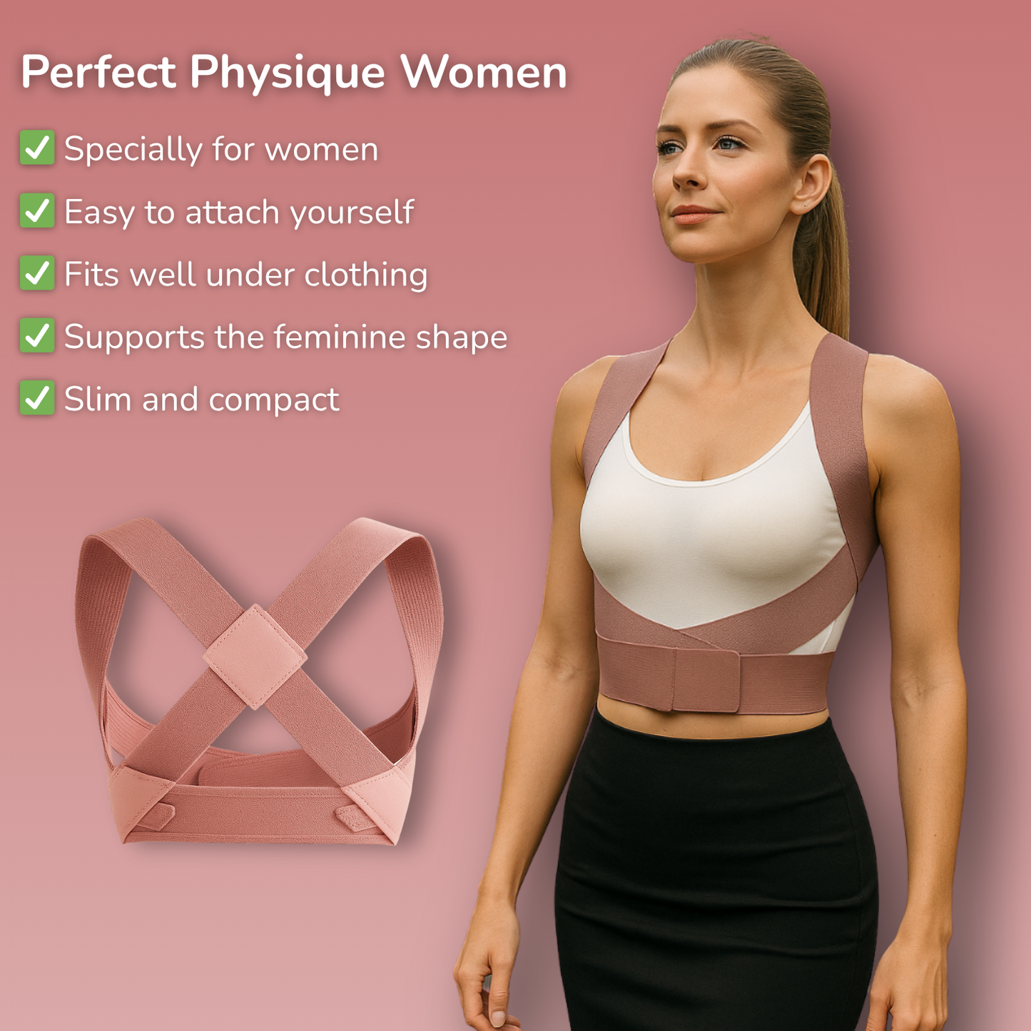 PerfectPosture - Haltungskorrektor für Damen