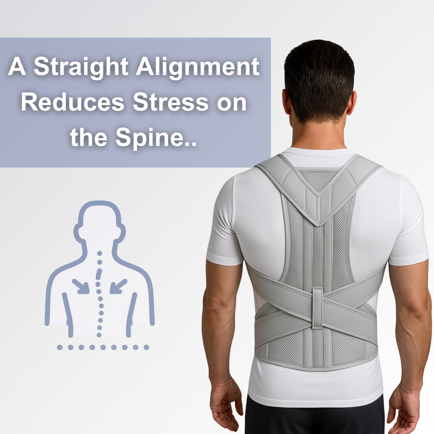 PerfectPosture - Posture Alignment Brace - Custom Fit