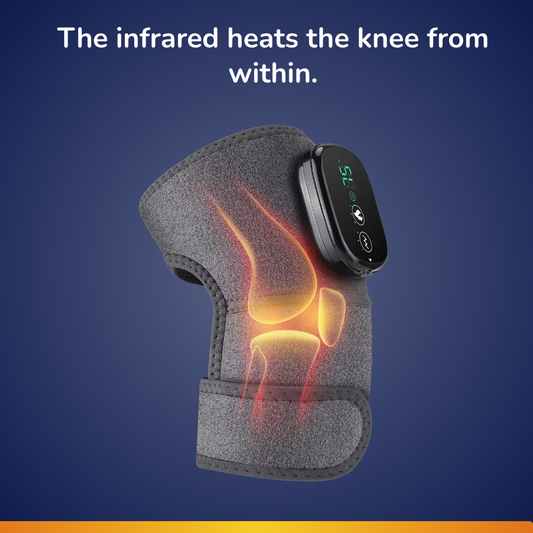 InfraRed Heating Brace - Knee - InfraRed & Massage
