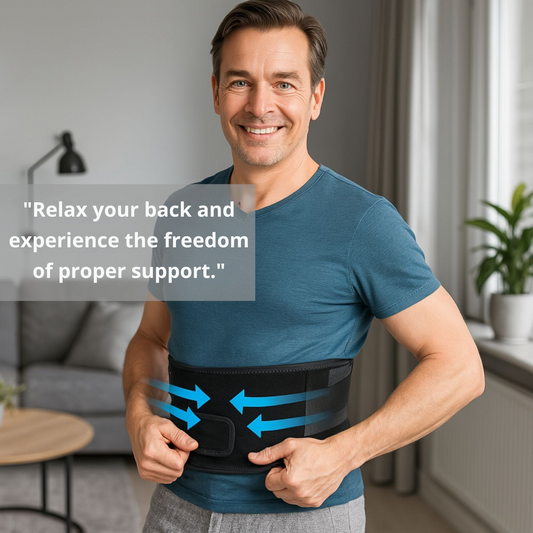 Korsryggstøtte - Ekstra støtte