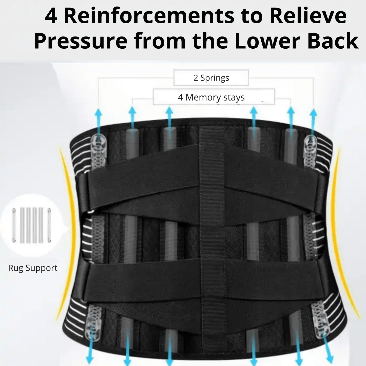 Lower Back Brace - Extra Support