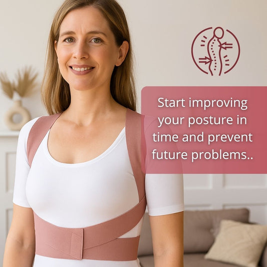ladies posture corrector dutchposture stand up right shoulders back