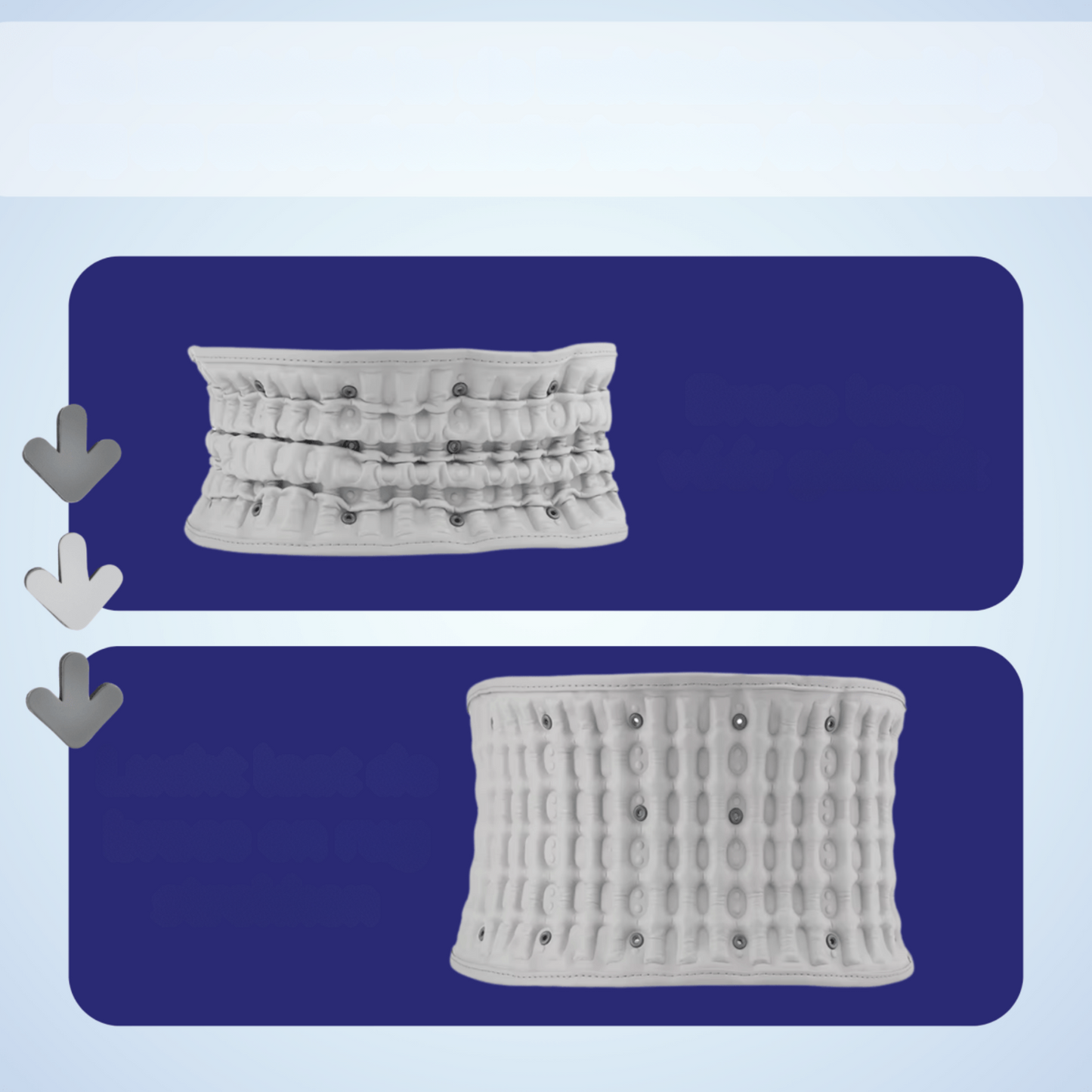 Decompression Lower Back Belt - Pump and Stretch