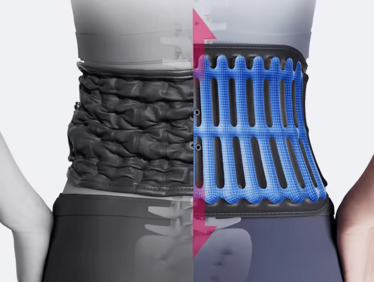 Decompression Lower Back Belt - Pump and Stretch