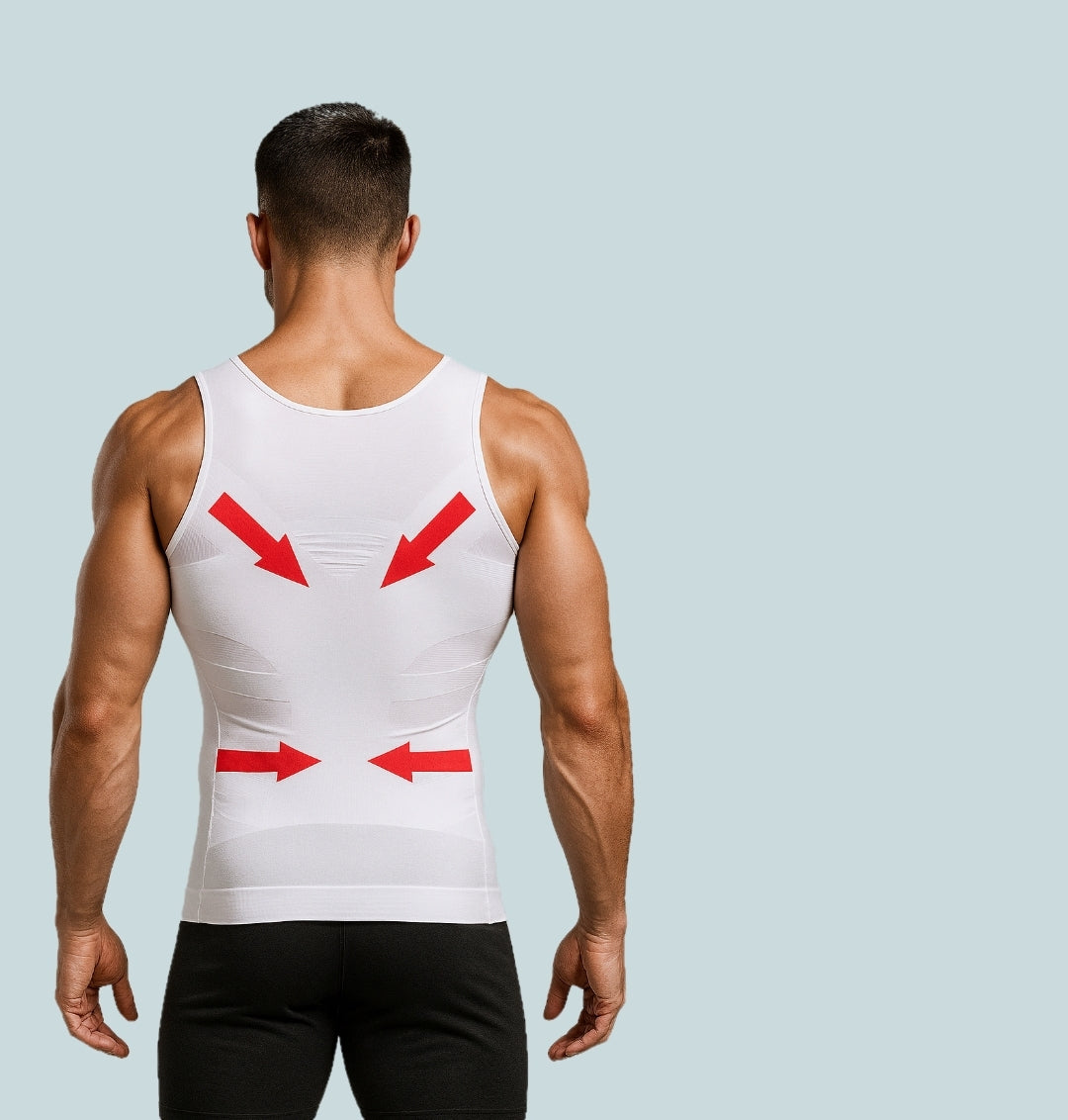 posture undershirt for a better posture without belts and straps. dutchposture dutch posture9