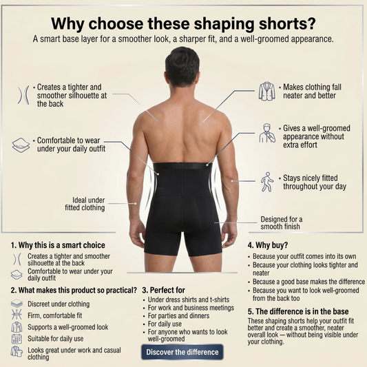 PerfectPosture – Compression Pants – Structured Fit – Men
