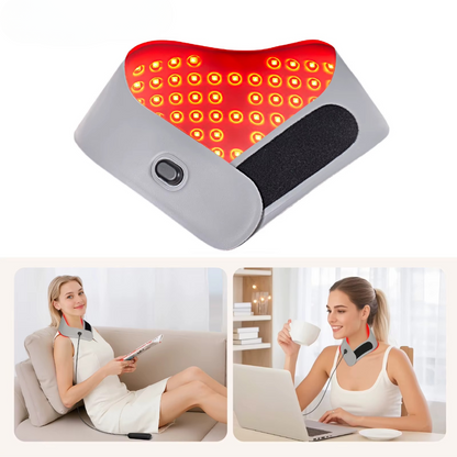 Infrapuna-kaulatuen niskakivulle ja jäykkyydelle. Tutustu DutchPosture'n lämmitettyyn kaulatueseen, joka tarjoaa syvää infrapunalämpöä kireille lihaksille ja hartiakivulle. Dutch Posture mukavuutta ja päivittäistä tukea.