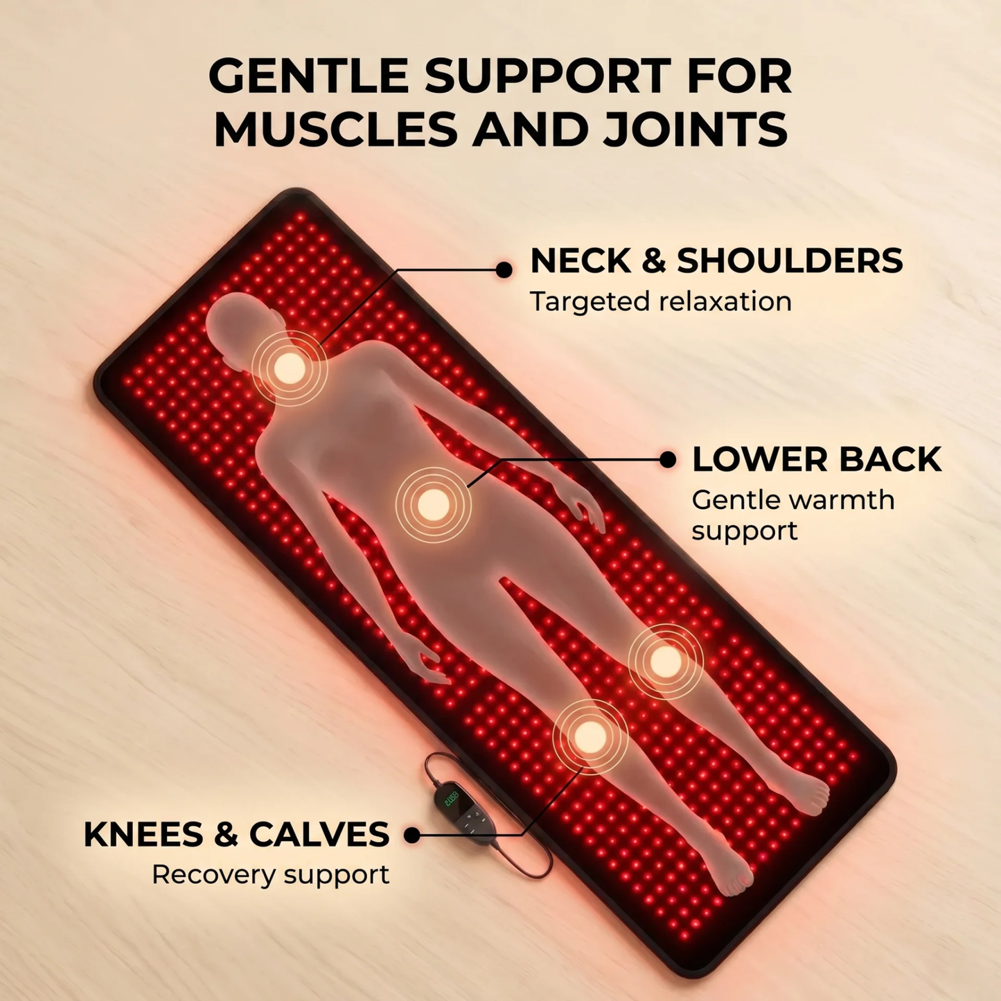 Infrared Therapy Mat - 180x60cm - Recovery & Relaxation