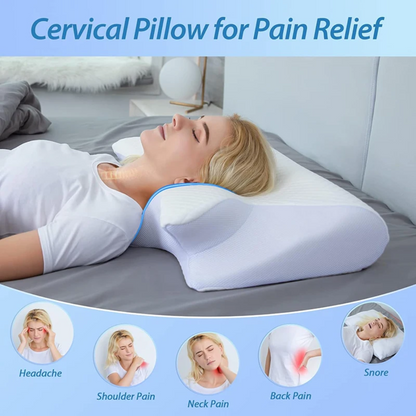 2-in-1 Neck Pillow – Double-Sided Comfort