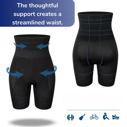 PerfectPosture – Kompressionshose – Oberschenkel- & Rumpfstütze – Herren