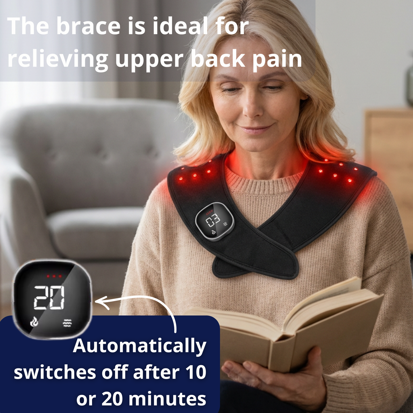 Infrared Therapeutic Upper Back Brace