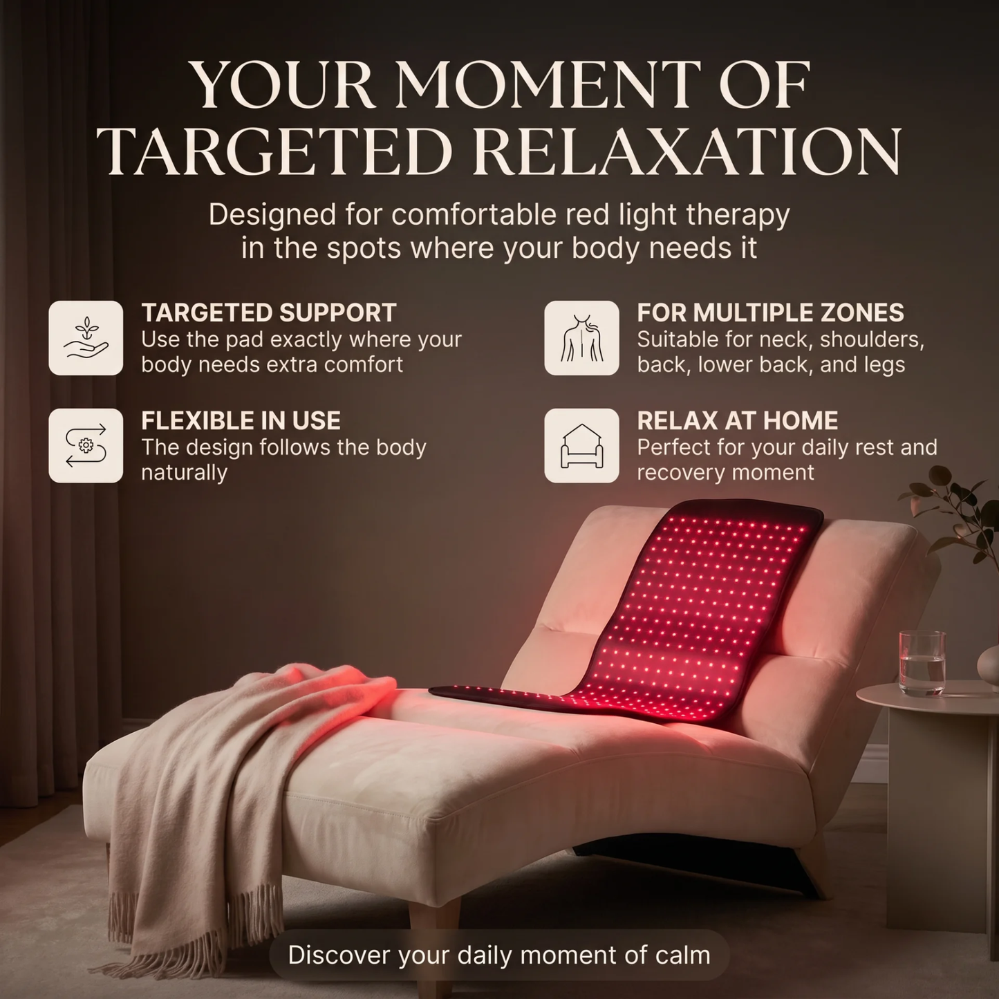 Infrared Therapy Mat - 80x30cm - Recovery & Relaxation