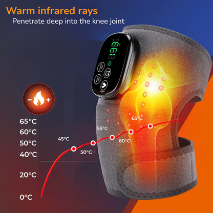 InfraRed Heating Brace - Knee - InfraRed & Massage