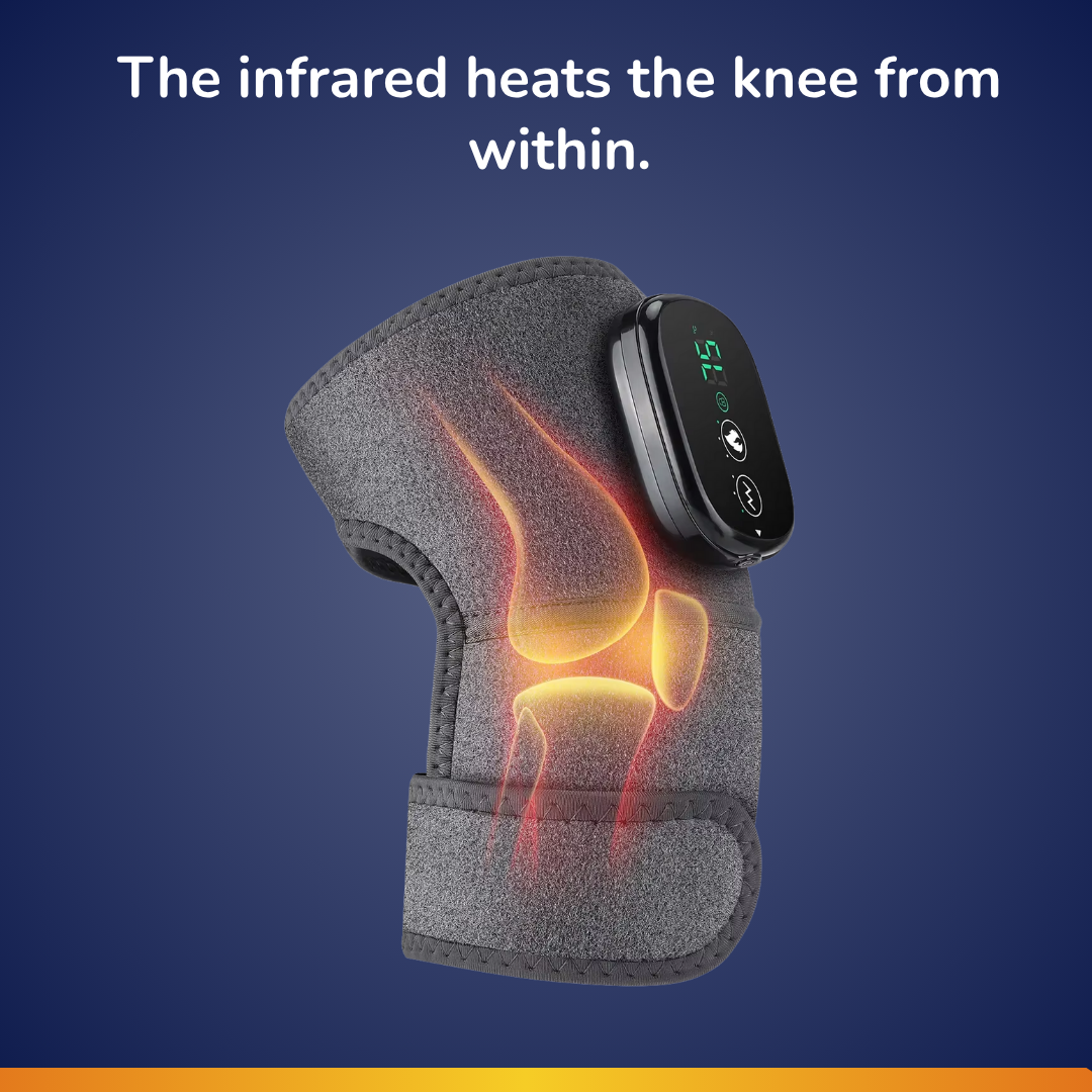 InfraRed Heating Brace - Knee - InfraRed & Massage