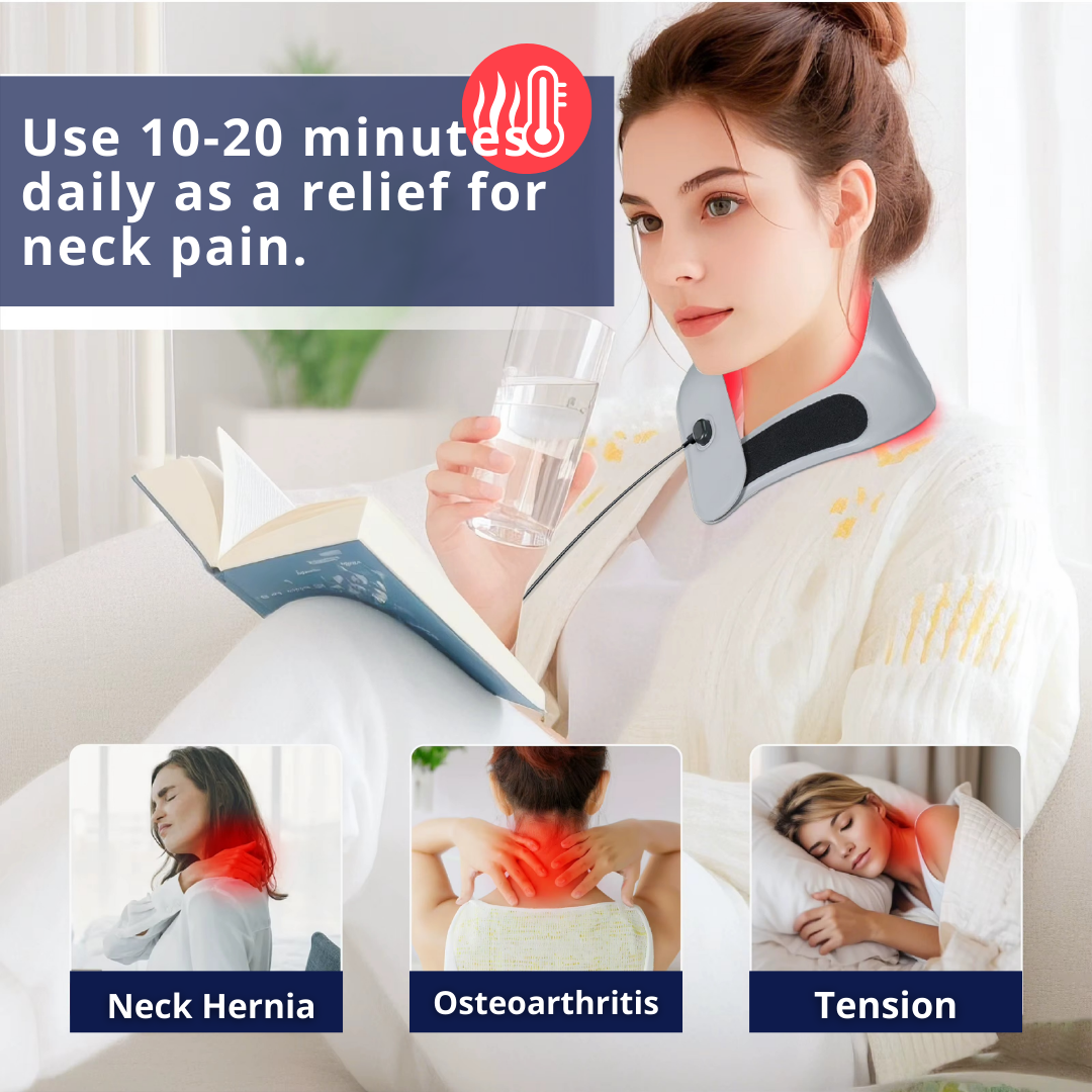 Infrapunakaulatuen niskakivulle ja jäykkyydelle. Tutustu DutchPosture'n lämmitettyyn kaulatueseen, joka tarjoaa syvää infrapunalämpöä kireille lihaksille ja hartiakivulle. Dutch Posture mukavuutta ja päivittäistä tukea. DPE