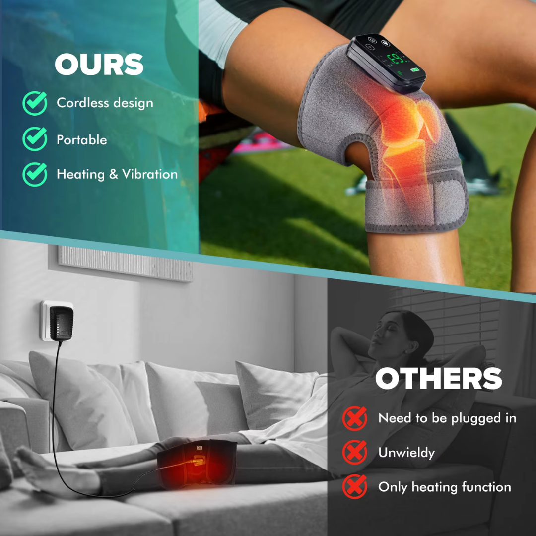 InfraRed Heating Brace - Knee - InfraRed & Massage