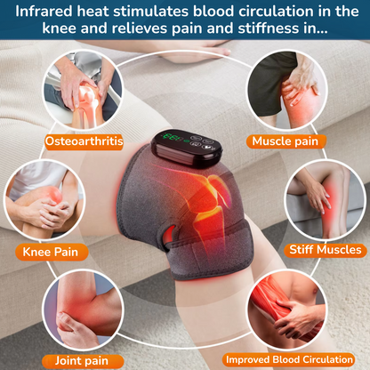 InfraRed Heating Brace - Knee - InfraRed & Massage