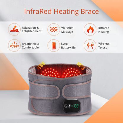 Infrarot-Heizbandage – Unterer Rücken – Heizung &amp; Massage