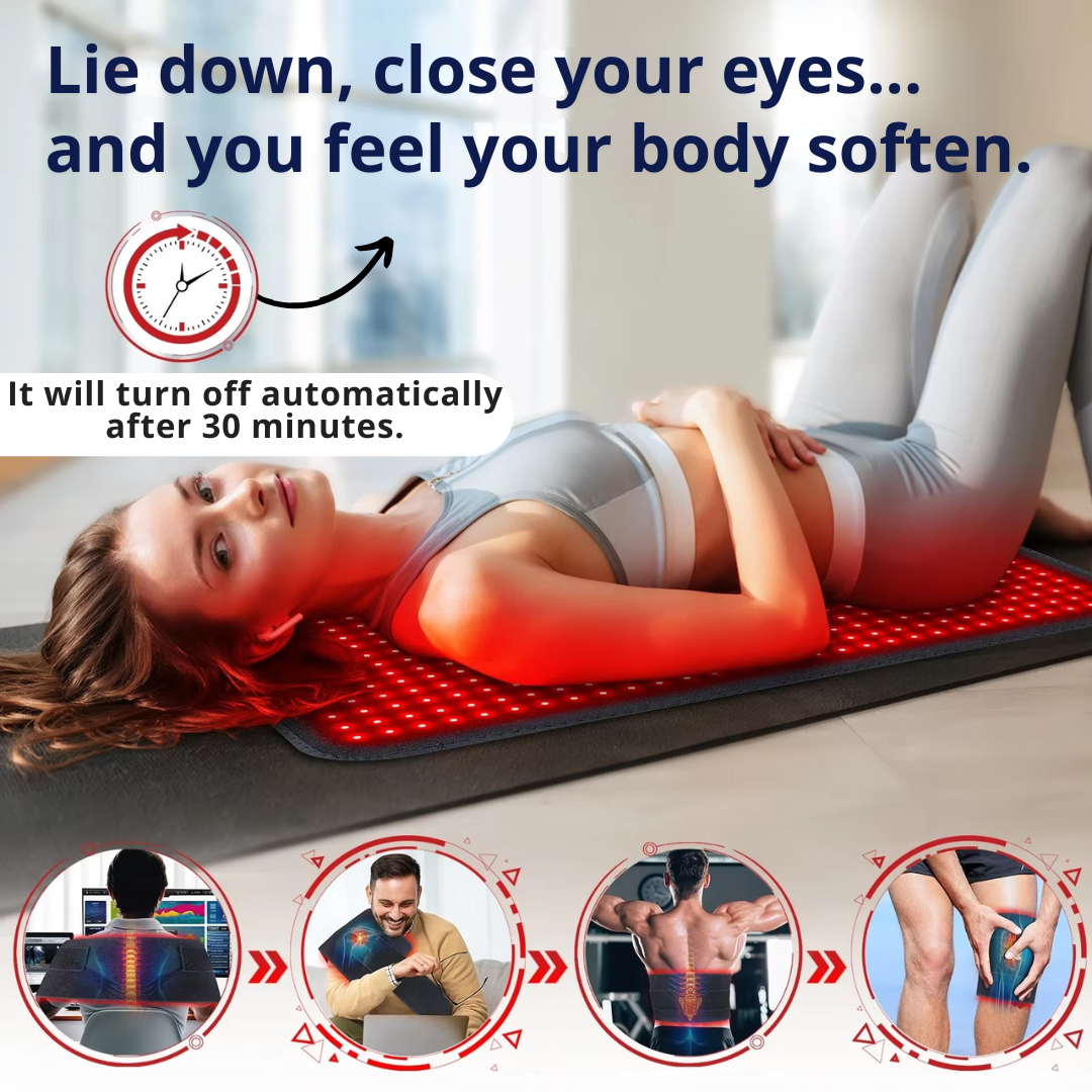Looking for an infrared heating mat? Discover the DutchPosture infrared therapy mat for recovery, relaxation and deep soothing warmth. infrared therpay