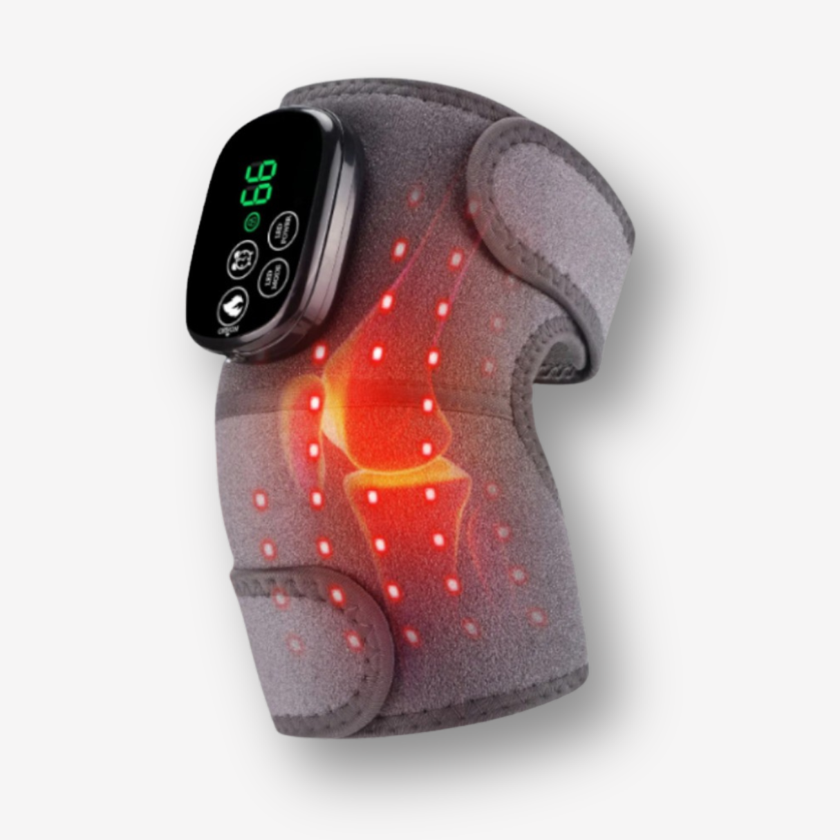 Infrarood verwarmingsbrace - Knie - Infrarood &amp; Massage