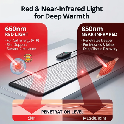 Infrared Therapy Mat - 180x60cm - Recovery & Relaxation
