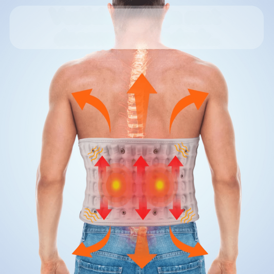 Decompression Lower Back Belt - Pump and Stretch