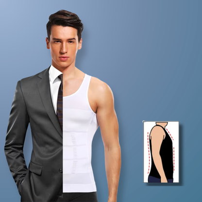 PerfectPosture - Correction UnderShirt - Slim and Straight Posture - Men DP